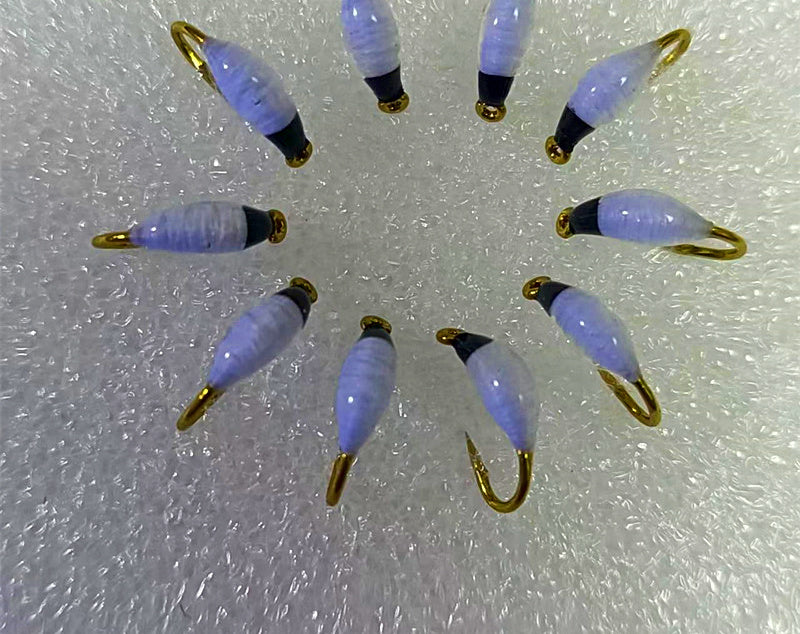 Black Head Nymph Fly Hooks, Barbed, Sizes 10–20, 5 or 10 pk – product photo
