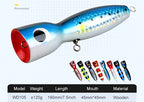Wooden Popper Lure for Tuna, 120 g (4.2 oz), 19 cm (7.5 in) – product photo