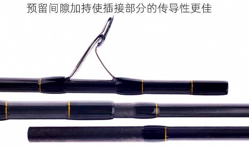 Carbon Popping Rod, Travel 4-5 Piece, 2.6–2.8 m (8'6"–9'2") – product photo