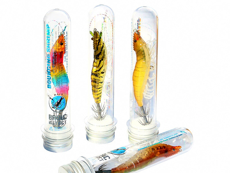 Wooden Shrimp Squid Jig, 10 g (0.35 oz) & 14.5 g (0.51 oz) – product photo