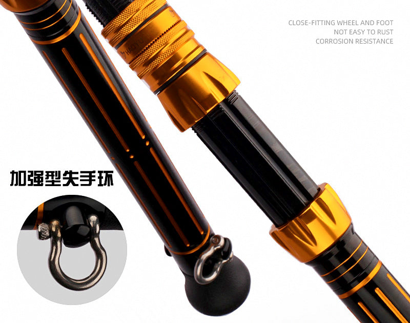 Solid Fiberglass Boat Rod for Electric Reels, 1.8–3.3 m – product photo