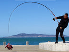 Carbon Sea Fishing Rod, Extra Hard, 3.6–6.3 m (11.8–20.7 ft) – product photo