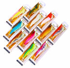Wood Shrimp Squid Jig, 12 cm (4.7 in) 22.4 g (0.8 oz), Size 3.5 – product photo