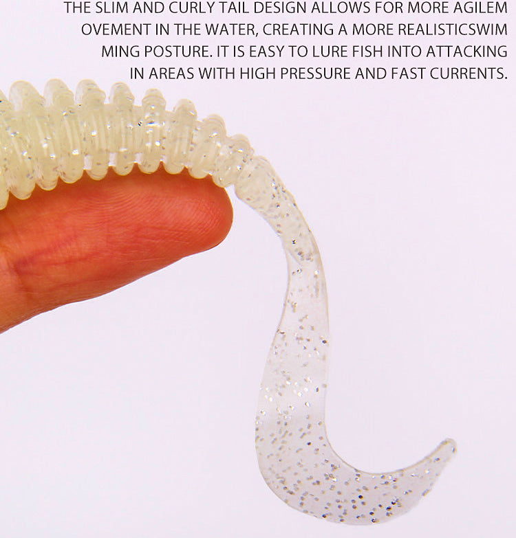 Curly Tail Soft Plastic Grub, 95 mm (3.7 in), 3.5 g (0.12 oz) – product photo