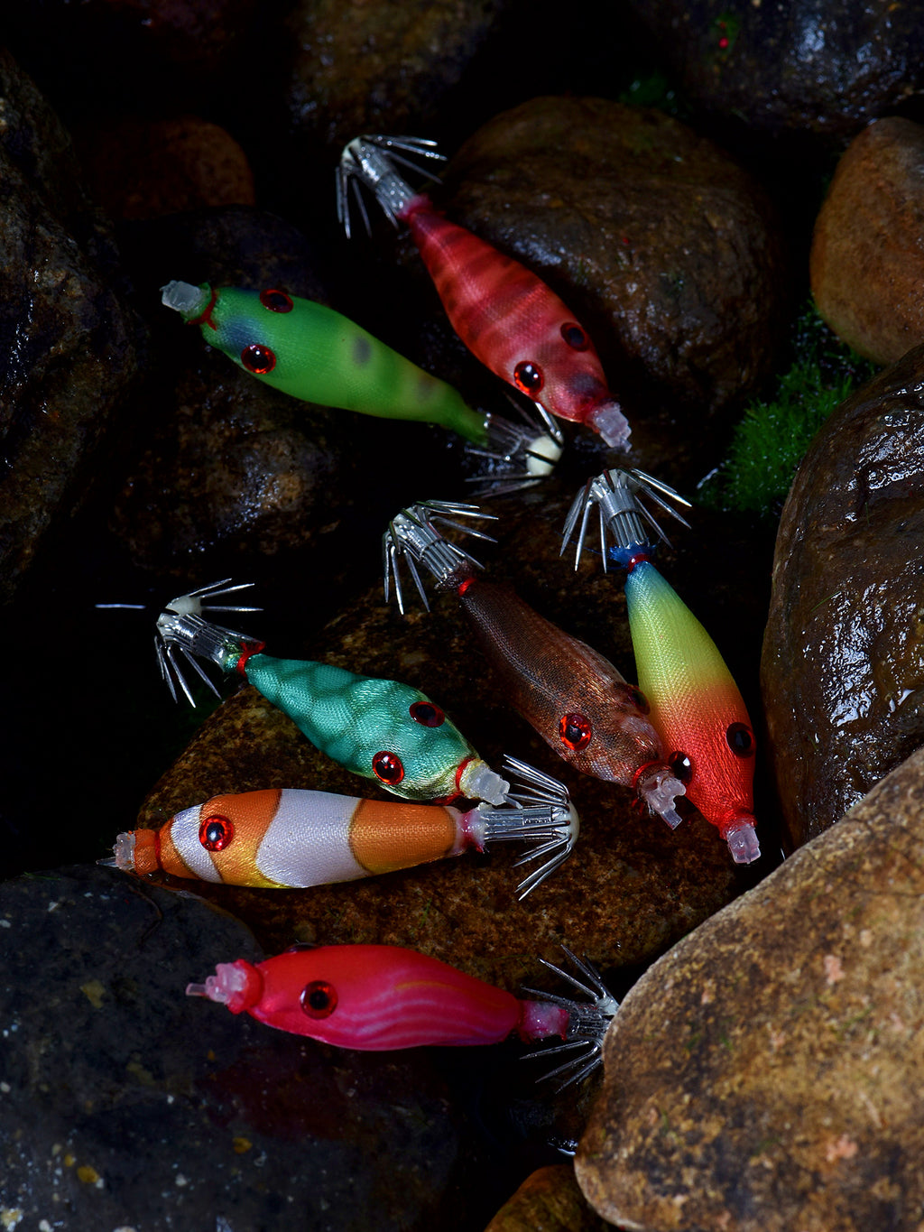 Mini Cloth-Wrap Shrimp Squid Jig, 5 cm (2 in), 2.5 g – product photo