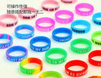Silicone Rod Anti-Slip Rings & Butt Caps, Matte – product photo