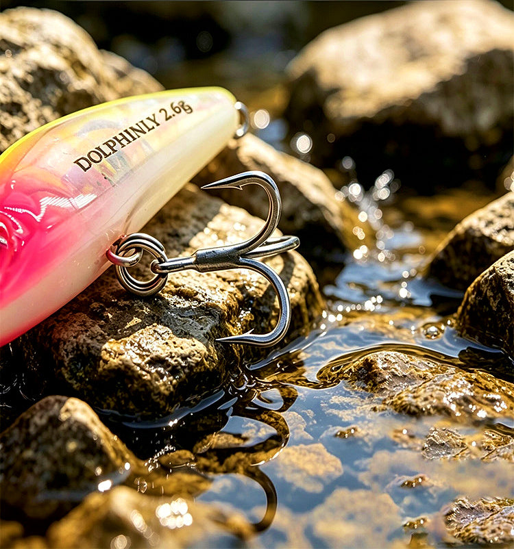 Micro Slow-Sinking Minnow Lure, 2.6 g (0.09 oz) – product photo