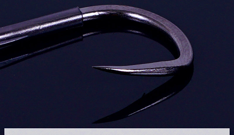 Barbed Ise-Style Fishing Hooks, 10-Pack, Sizes 10/12/14 – product photo