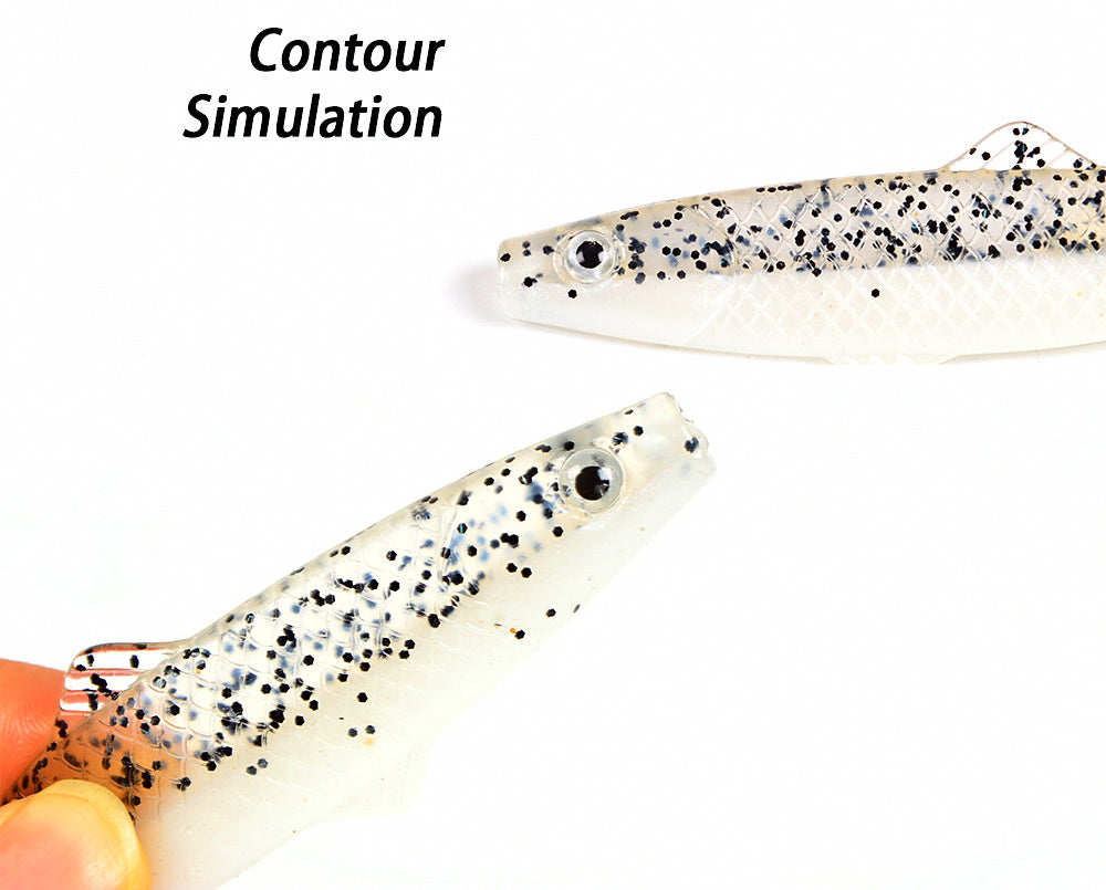 Fork Tail Soft Swimbait, 3-Pack, 8–14 cm (3.1–5.5 in) – product photo