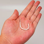 Barbed Single Jig Hooks, 2X Strong, Blood Groove, Sizes 18–22 – product photo