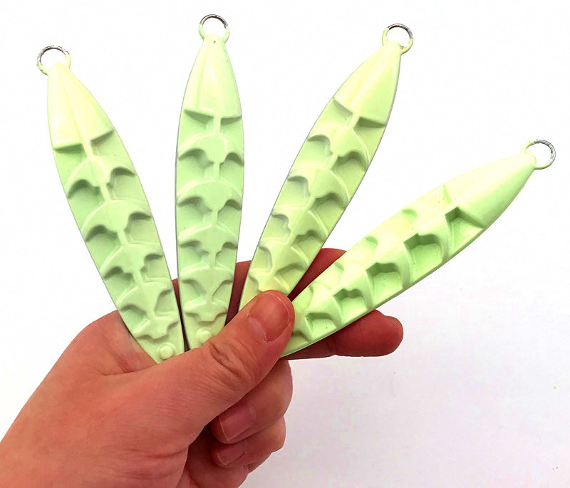 Slow Pitch Jig, 100–150 g (3.5–5.3 oz), Glow & Color Options – product photo