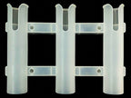 ABS Boat Fishing Rod Holder, Black or Clear White – product photo