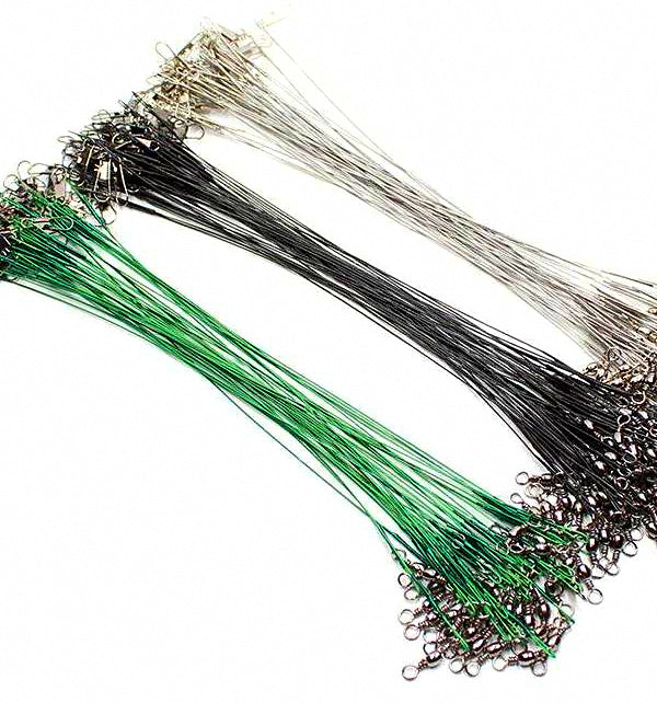 Pre-Made Wire Fishing Leaders, 15–30 cm (5.9–11.8 in) – product photo