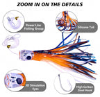 Soft Octopus Trolling Lure, 15 & 22 cm, 65–100 g (2.3–3.5 oz) – product photo