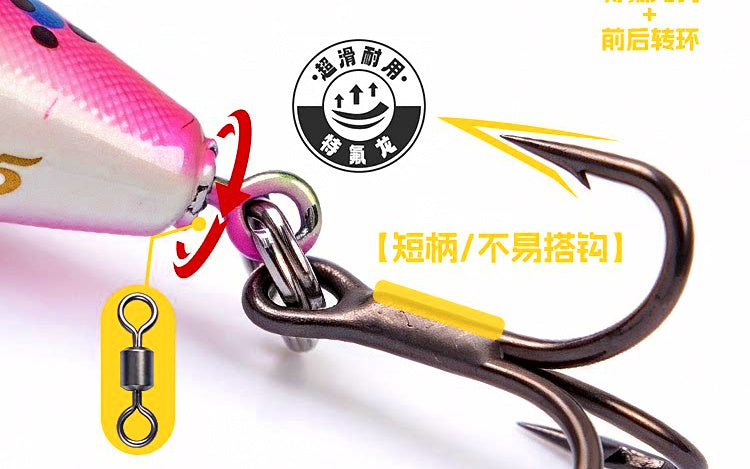 Minnow Lure, 3.5 g and 5 g (0.12 oz and 0.18 oz) – product photo