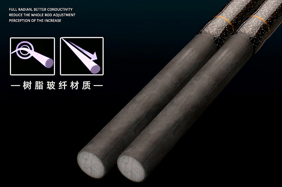 Solid Fiberglass Boat Rod for Electric Reels, 2.25–2.7 m – product photo