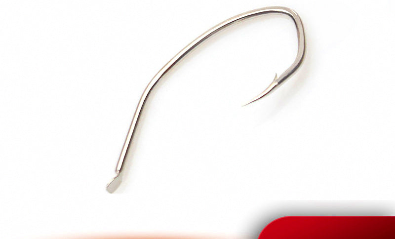 Barbed Long Shank Live Bait Hooks, Carbon Steel, Bulk Packs – product photo