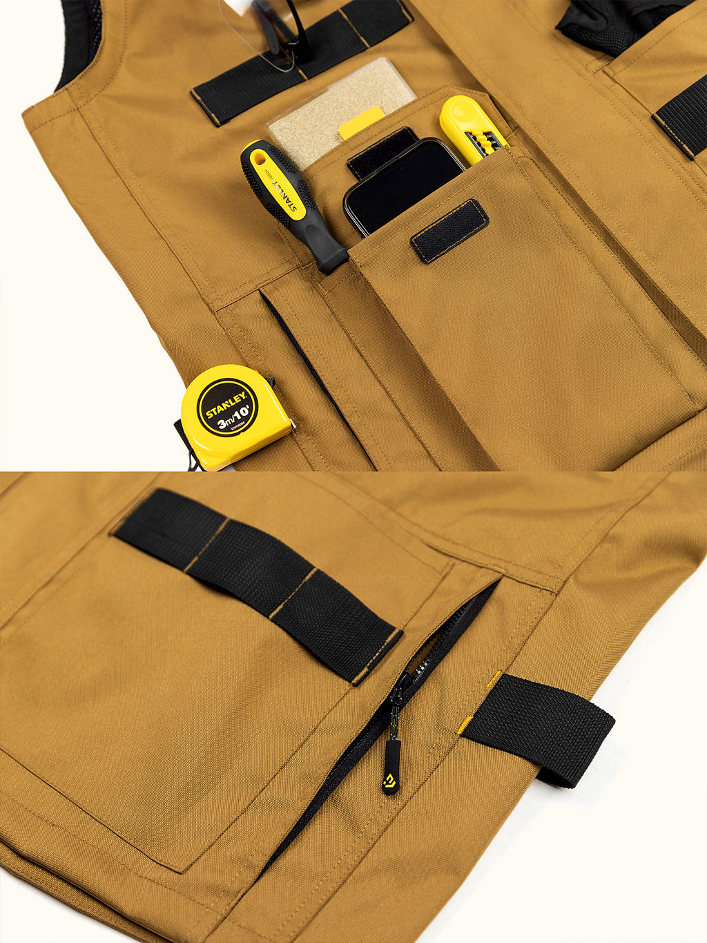 Men's Multi-Pocket Fishing Vest, Jacket and Pants – product photo