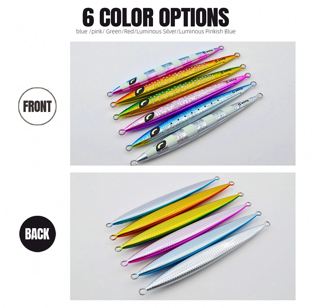 Metal Speed Jig w/ Double Hooks, 100–300 g (3.5–10.6 oz) – product photo
