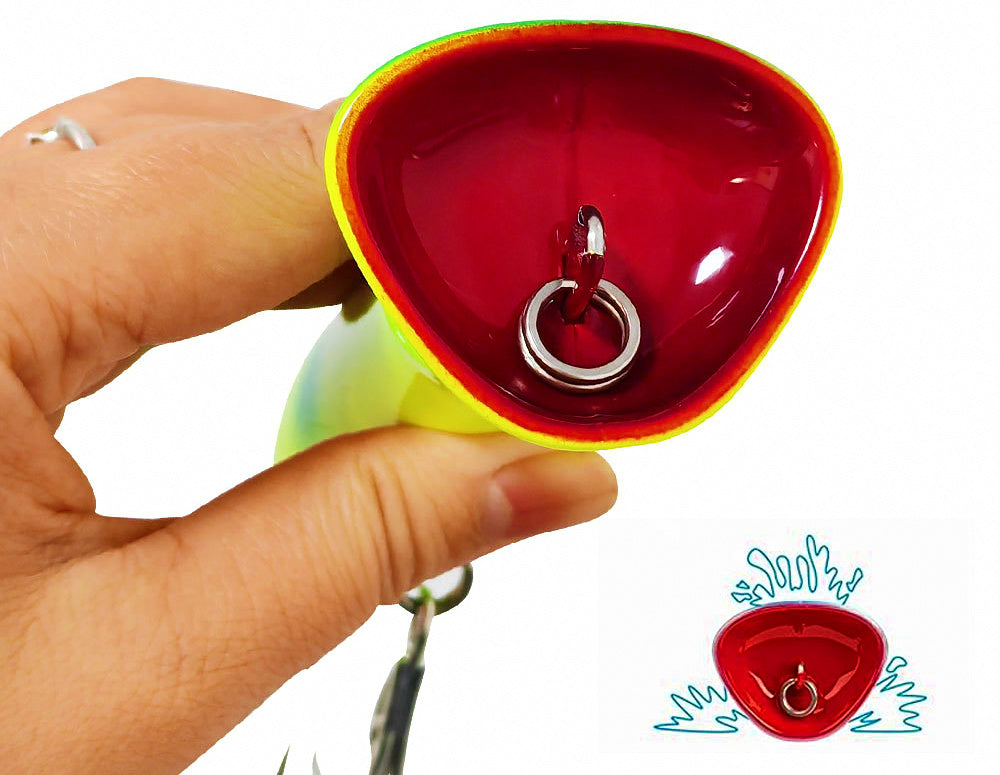 Topwater Popper Lure, 19 cm (7.5 in), 120 g (4.2 oz) – product photo