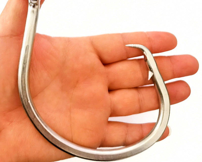 Stainless Steel Circle Hook, Sizes 6/0–28/0 – product photo