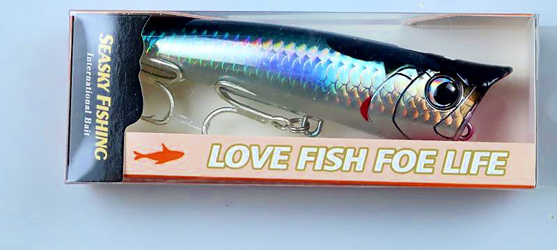 Floating Popper Lure, 110 mm (4.3 in) 30 g (1.1 oz) – product photo