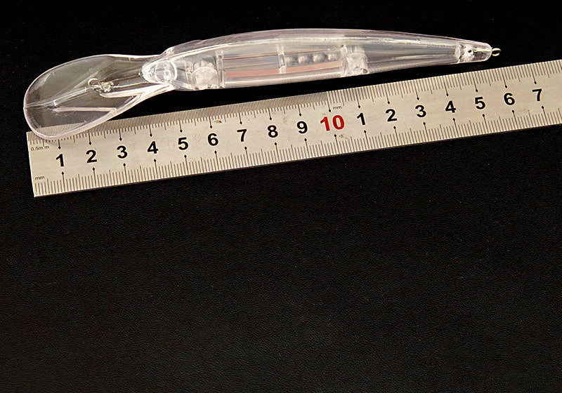 Unpainted Floating Deep Diving Minnow, 15.5 cm, 17 g (0.6 oz) – product photo