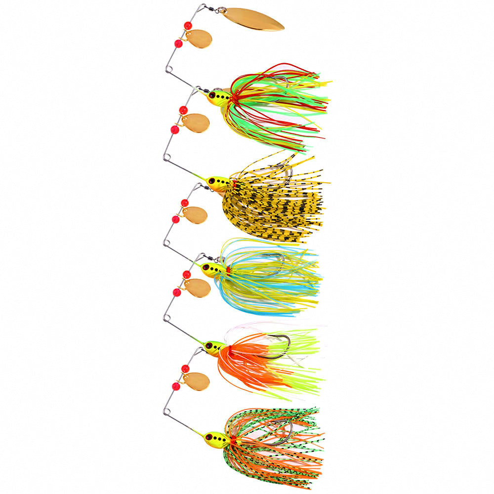 Soft Tail Blade Bait VIB Lure, Snag-Resistant Design