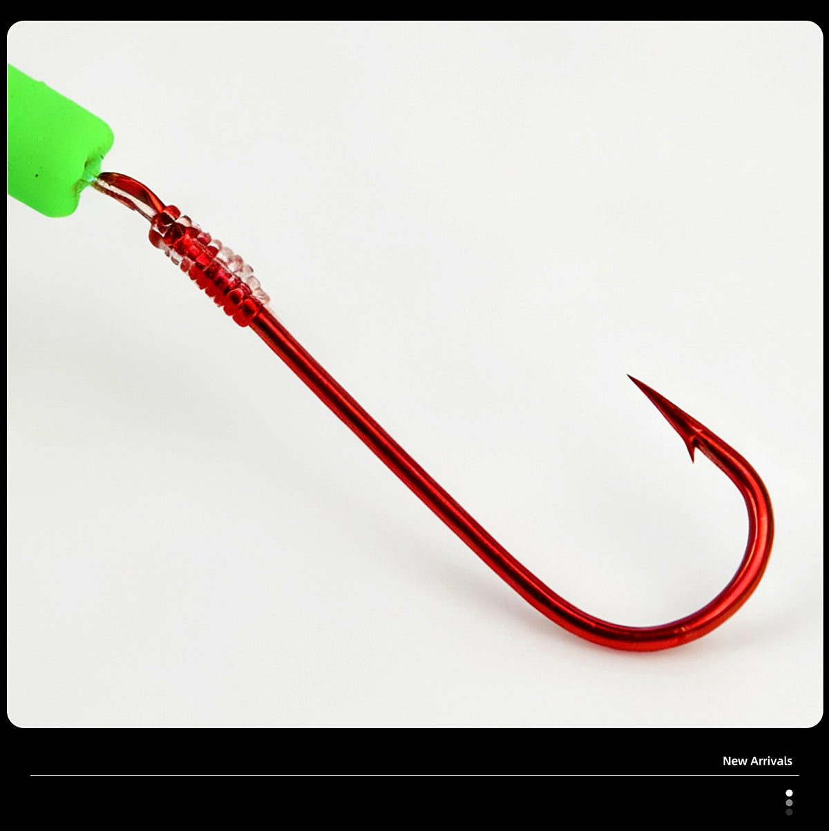 Pre-Tied Hook Leader Rigs, Size 9/10/12, 5-Set Pack – product photo