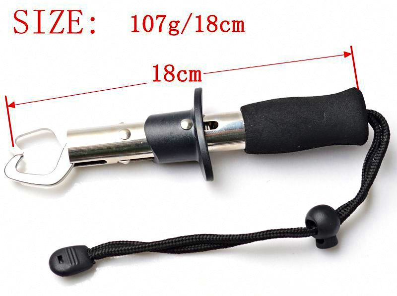 Stainless Steel Fish Gripper & Small Pliers Set with Sheath – product photo