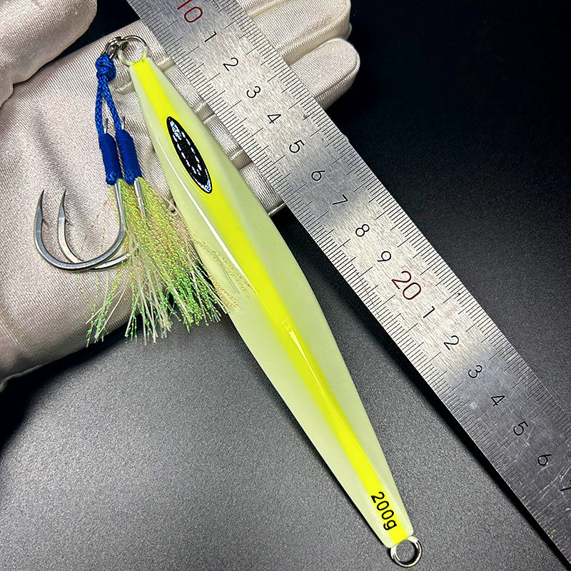 Slow Pitch Long Metal Jig, 200–300 g (7.1–10.6 oz) – product photo