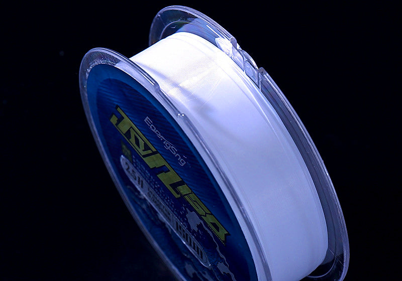 Semi-Floating Iso Fishing Line, 150 m (164 yd), White – product photo