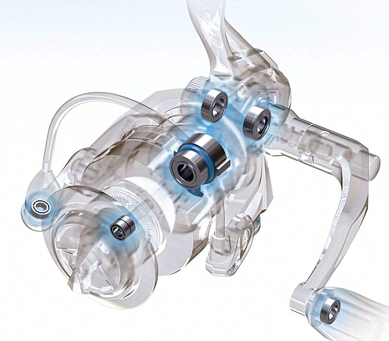 Saltwater Spinning Reel, Front Drag, 2000–6000 Series – product photo