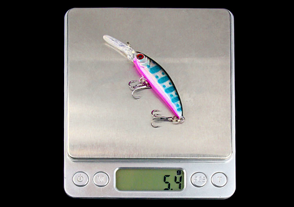 Long Lip Minnow Hard Bait, 7 cm, 6 g (0.21 oz) – product photo