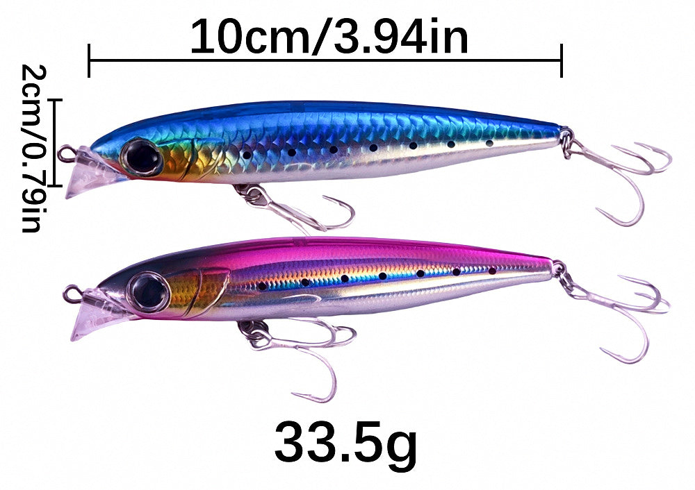 Sinking Minnow Lure with Rattle, 33.5 g (1.18 oz) – product photo