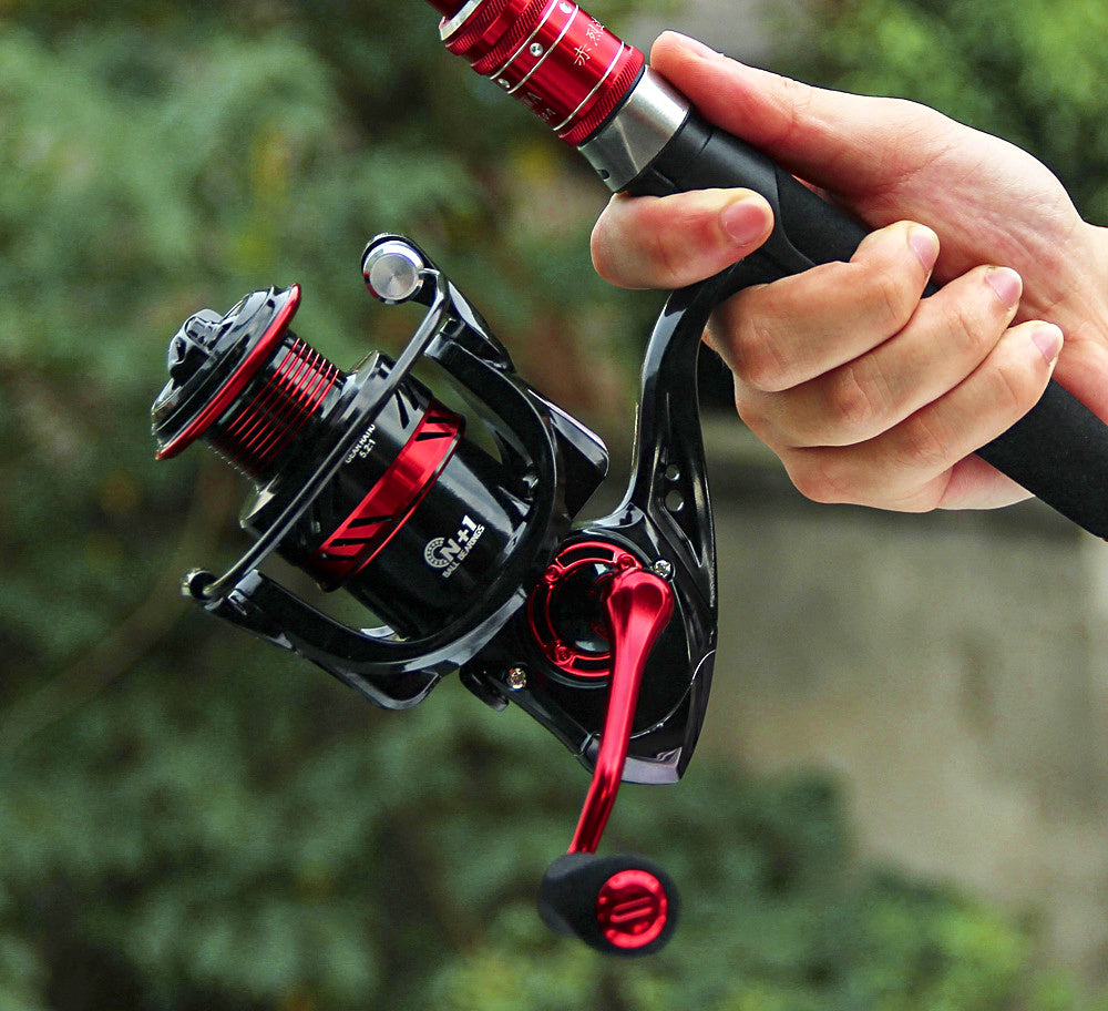 Metal Spool Spinning Reel, Double Handle, DY Series – product photo