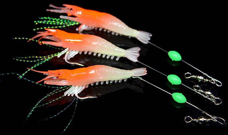 Shrimp Soft Bait Lures – Rigged, Unrigged & Weighted Packs – product photo