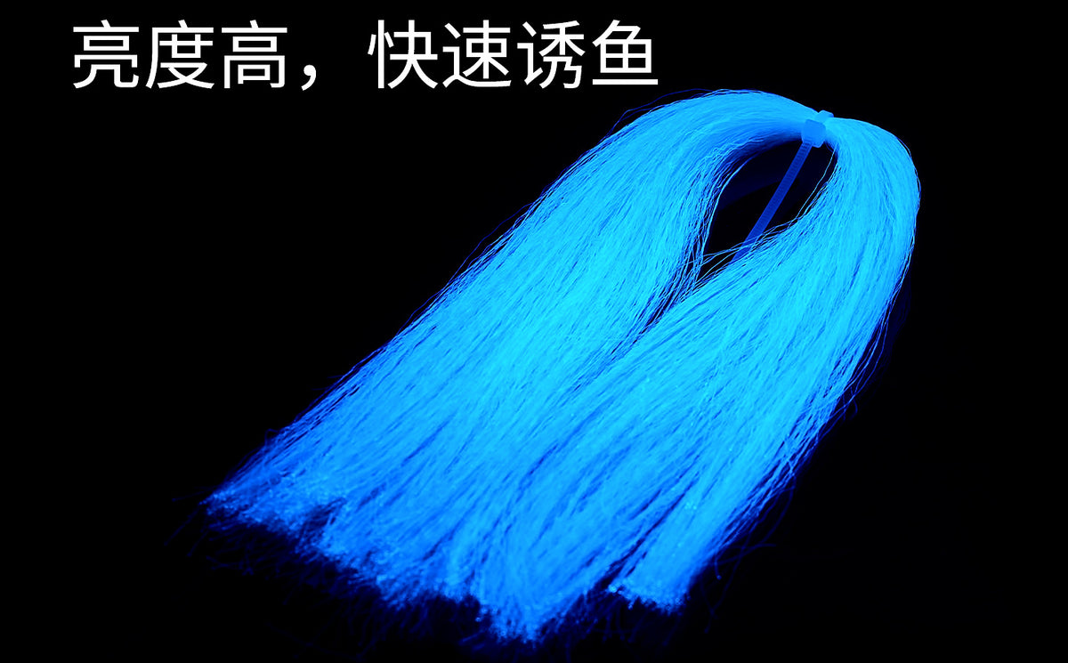 UV White Hook Tying Strands, 30 cm (11.8 in), 5 g Pack – product photo