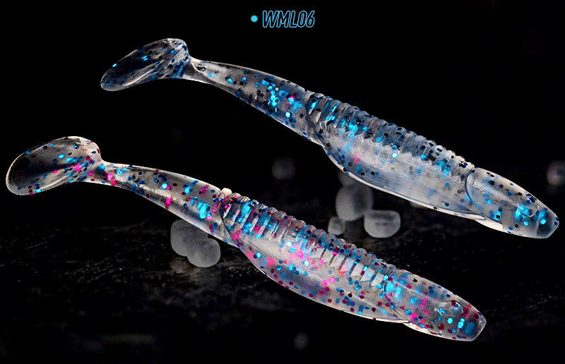 Paddle Tail Soft Plastic Swimbait, 9 cm (3.5 in), 10 Pack – product photo