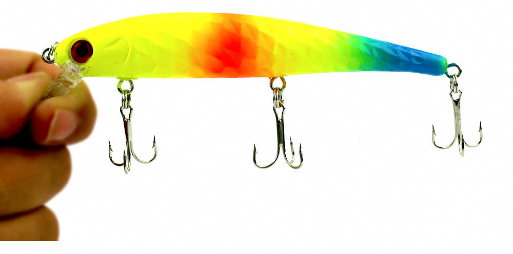 Floating Pencil Lure, 12 cm 15 g (0.5 oz), Size 4 Hooks – product photo