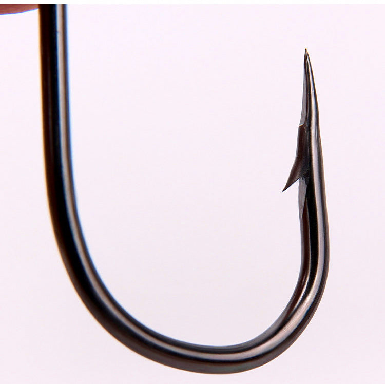 Long Shank Mackerel Hooks, Barbed, 4/0–6/0, 40 pcs – product photo