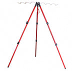 Telescoping Aluminum Tripod Rod Holder, Shore & Raft Fishing – product photo