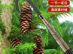 Telescopic Carbon Fiber Knocking Pole, 6–11 m (20–36 ft) – product photo