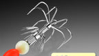 Glow Squid Jig, Double Umbrella Hook Rig, 14.5 cm (5.7 in) – product photo