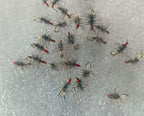 Black & White Hackle Fly, Sizes 8–18, 4 or 10 Pack – product photo