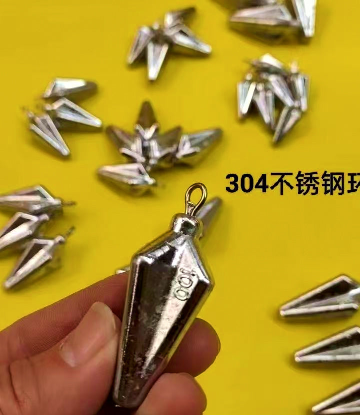 Four-Sided Lead Sinker, 30–200 g (1–7 oz) – product photo