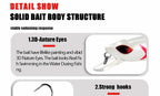 Floating Minnow Lure with Rattle, 17 g & 32 g (0.6 & 1.1 oz) – product photo