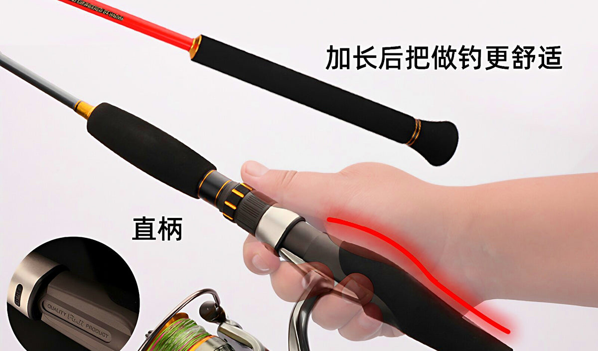 One-Piece Slow Pitch Jigging Rod, 1.9 m (6 ft 3 in) – product photo