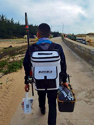 Insulated Fishing Cooler Backpack, 20 L or 30 L – product photo