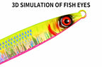Fish Scale Slow Pitch Jig, 80–120 g (2.8–4.2 oz) – product photo